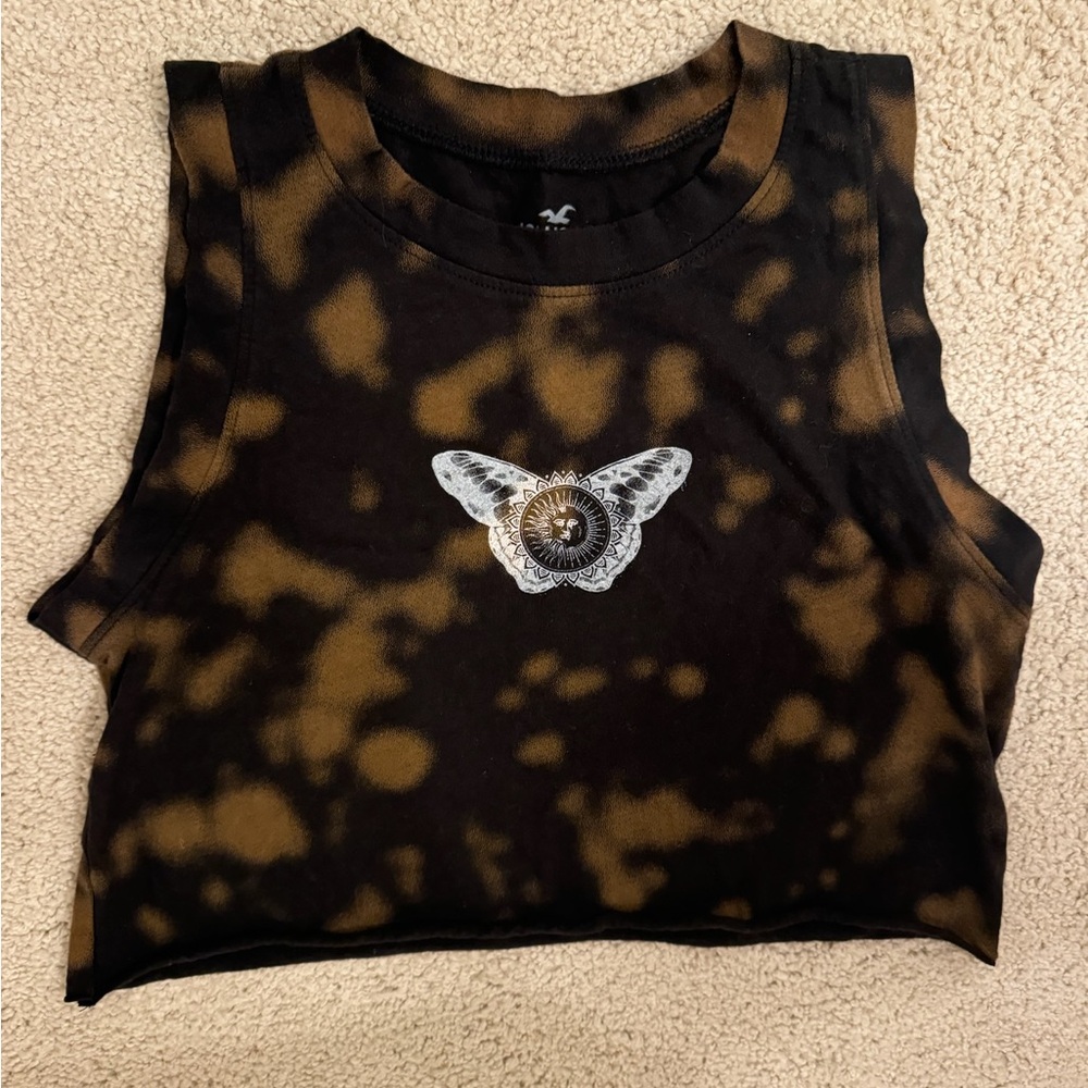 Hollister Tie Dye Graphic Tank